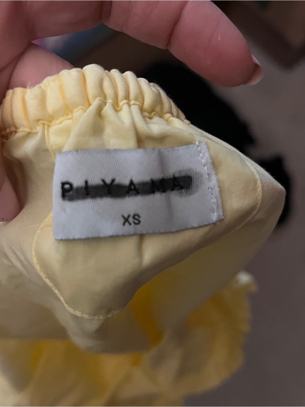 Piyama Nicolette Sleep Set Buttercup Yellow XS NWOT - Picture 9 of 9